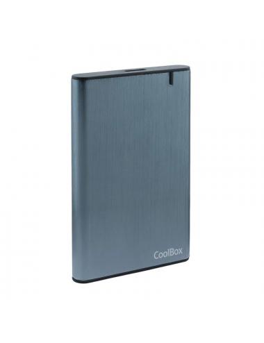 Coolbox caja hdd 2.5" a-2550 alu. screwless usb3.0