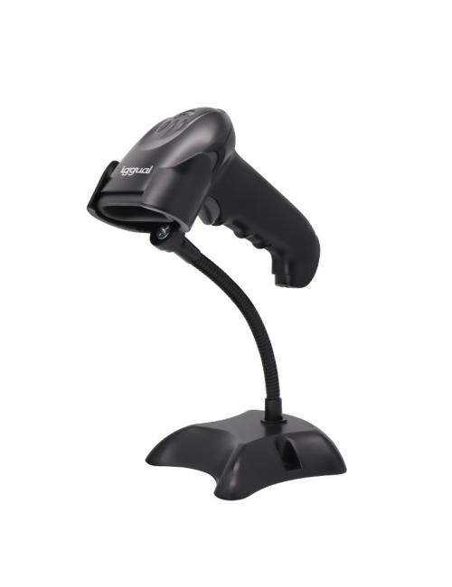 Iggual lector cigo barras 2d usb gatillo soporte