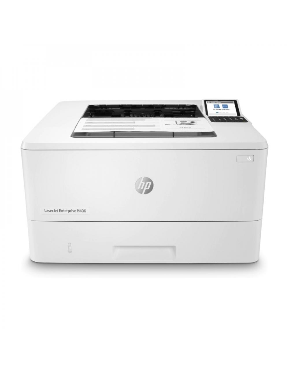Hp impresora laserjet enterprise m406dn duplex