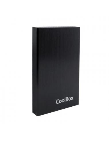 Coolbox caja hdd 3.5" sca-3533 usb3.0 negra alum