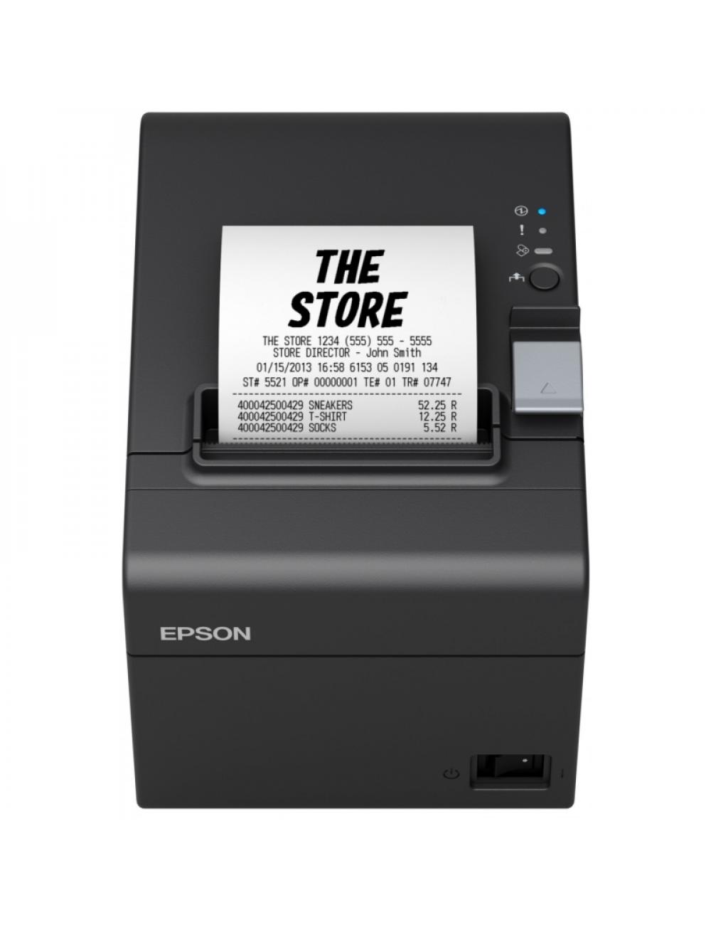 Epson impresora tickets tm-t20iii usb+rs232 negra
