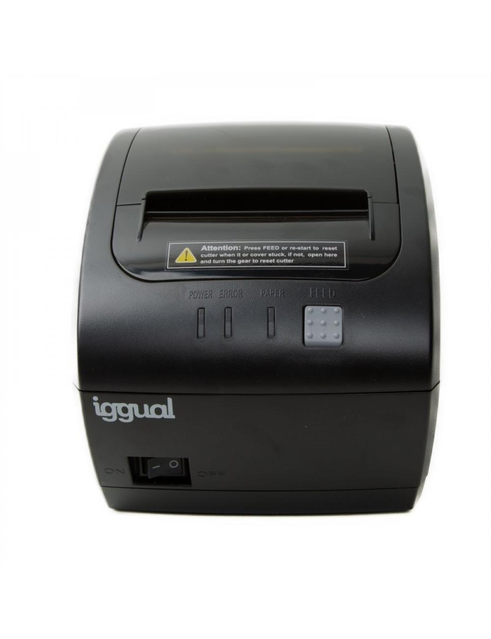 Iggual impresora t駻mica tickets tp7001 usb+rj45