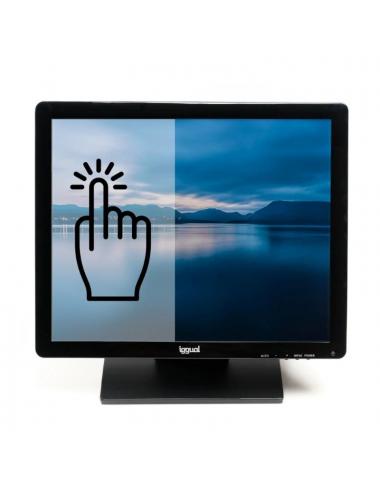 Iggual monitor t當til resistivo 19" usb vga hdmi