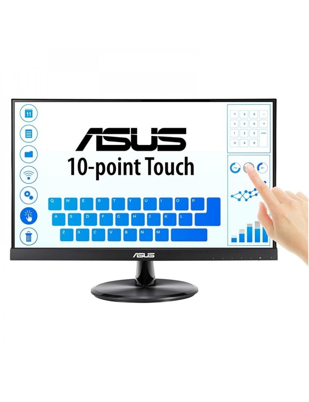 Asus vt229h monitor 21.5" t當til fhd vga hdmi usb