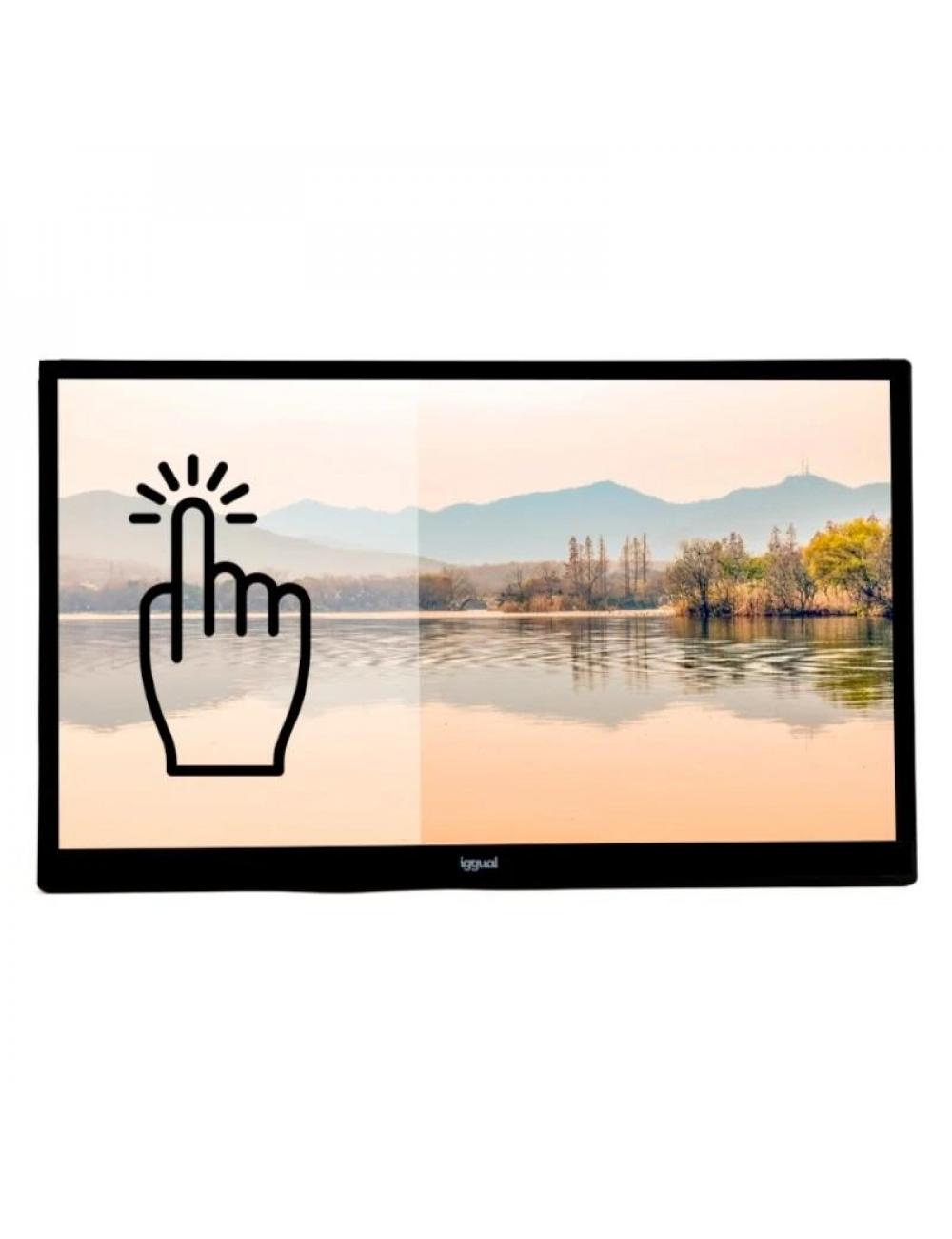 Iggual monitor led t當til capacitivo fhd 27" ip65