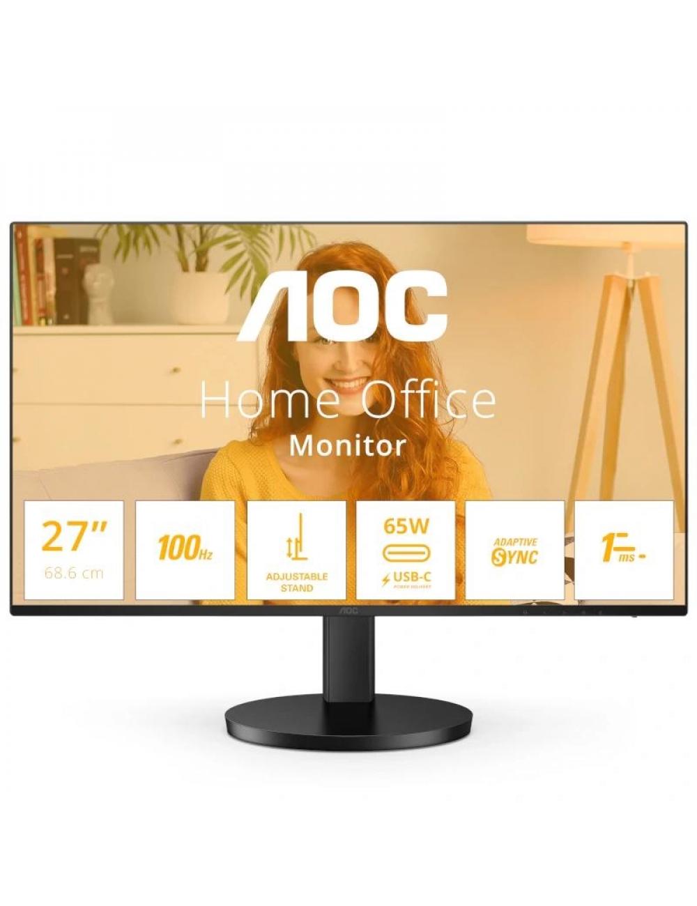 Aoc q27b3cf2 monitor27"qhd 100h usbc aa mm