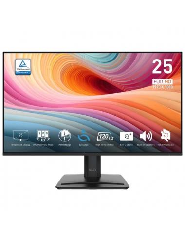 Msi mp251 e2 monitor 24.5" ips 120h vga hdmi dp