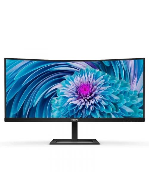 Philips 346e2cuae monitor 34"wqhd hdmi dp usb cur