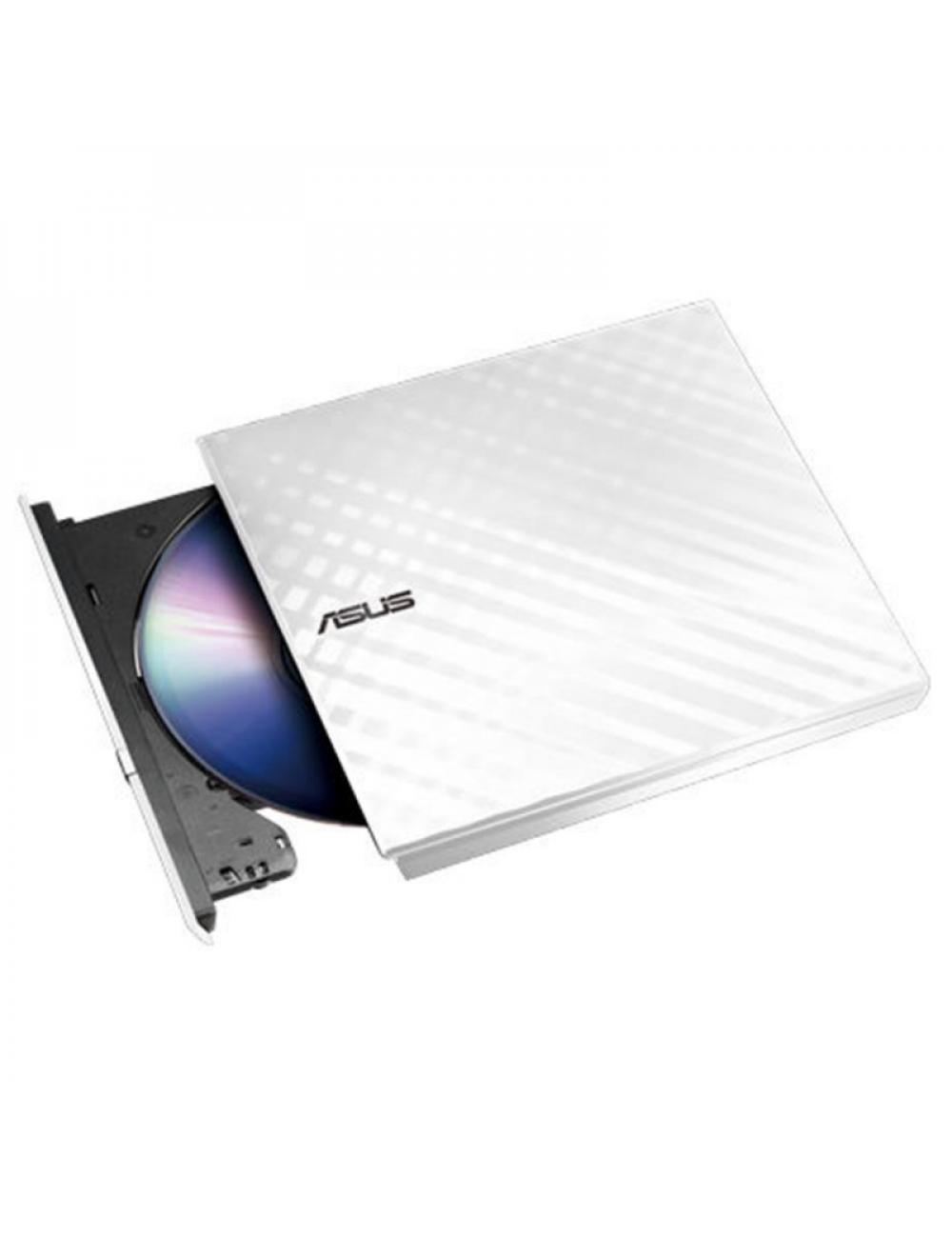 Asus dvd-rw sdrw-08d2s-u slim blanca usb 13mm