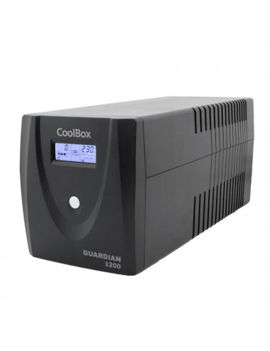 Coolbox sai guardian3 1200va/720w con pantalla lcd