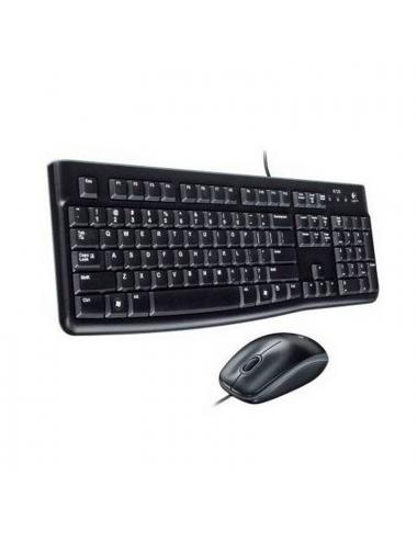 Logitech mk120 teclado + rat tico 1000dpi usb