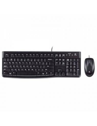 Logitech mk120 teclado + rat tico 1000dpi usb
