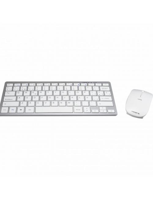 Tacens levis teclado+rat inal疥brico blanco ultr
