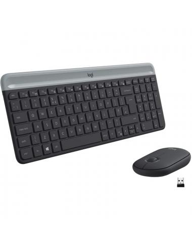 Logitech mk470 teclado+rat inalambrico