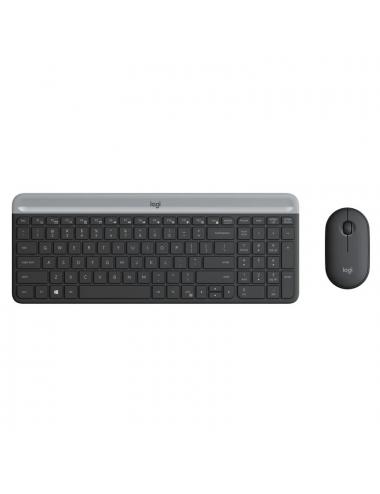 Logitech mk470 teclado+rat inalambrico