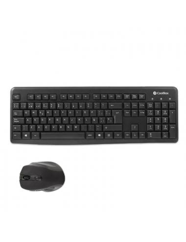 Coolbox kit teclado + raton inalambrico