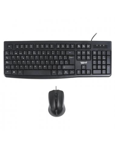 Iggual kit teclado y rat cmk-business2 negro