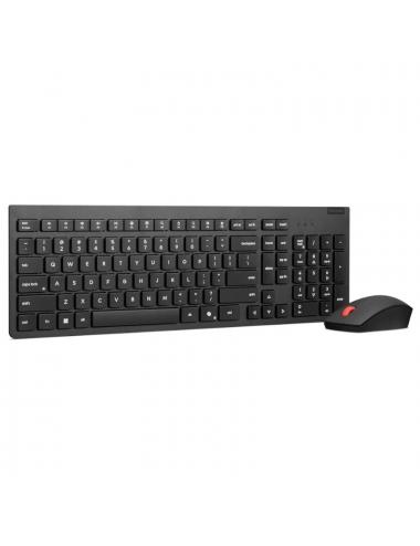 Lenovo 4x31r64484 teclado + rat inal疥brico negr