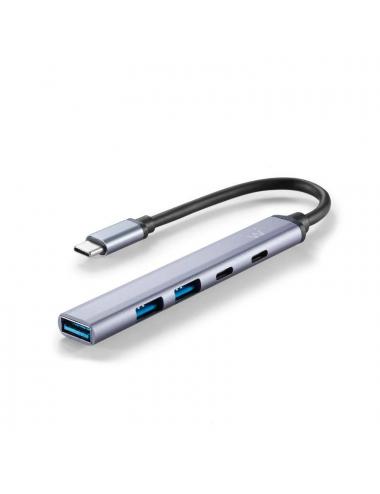 Ewent multipuerto usb tipo-c. 5*1