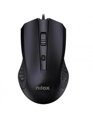 Nilox raton mousb1013 2400 dpi usb
