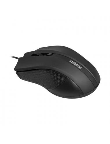 Nilox rat mousb1002 1600 dpi usb