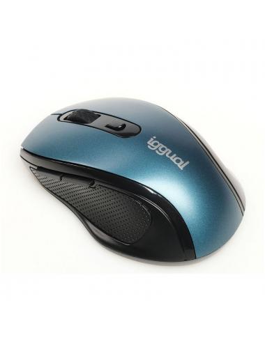 Iggual rat inal疥brico ergonomic-m-1600dpi azul