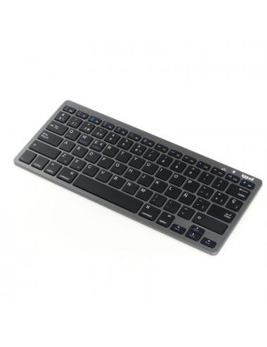 Iggual teclado bluetooth slim tkl-bt negro 2 canal