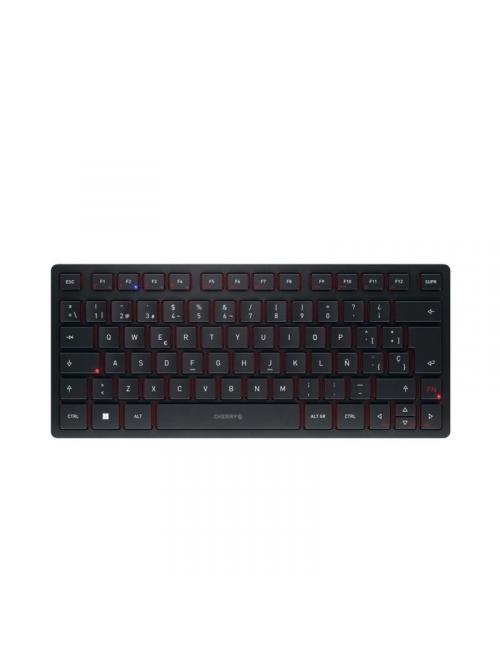 Cherry teclado inal疥brico/bluetooth recargable