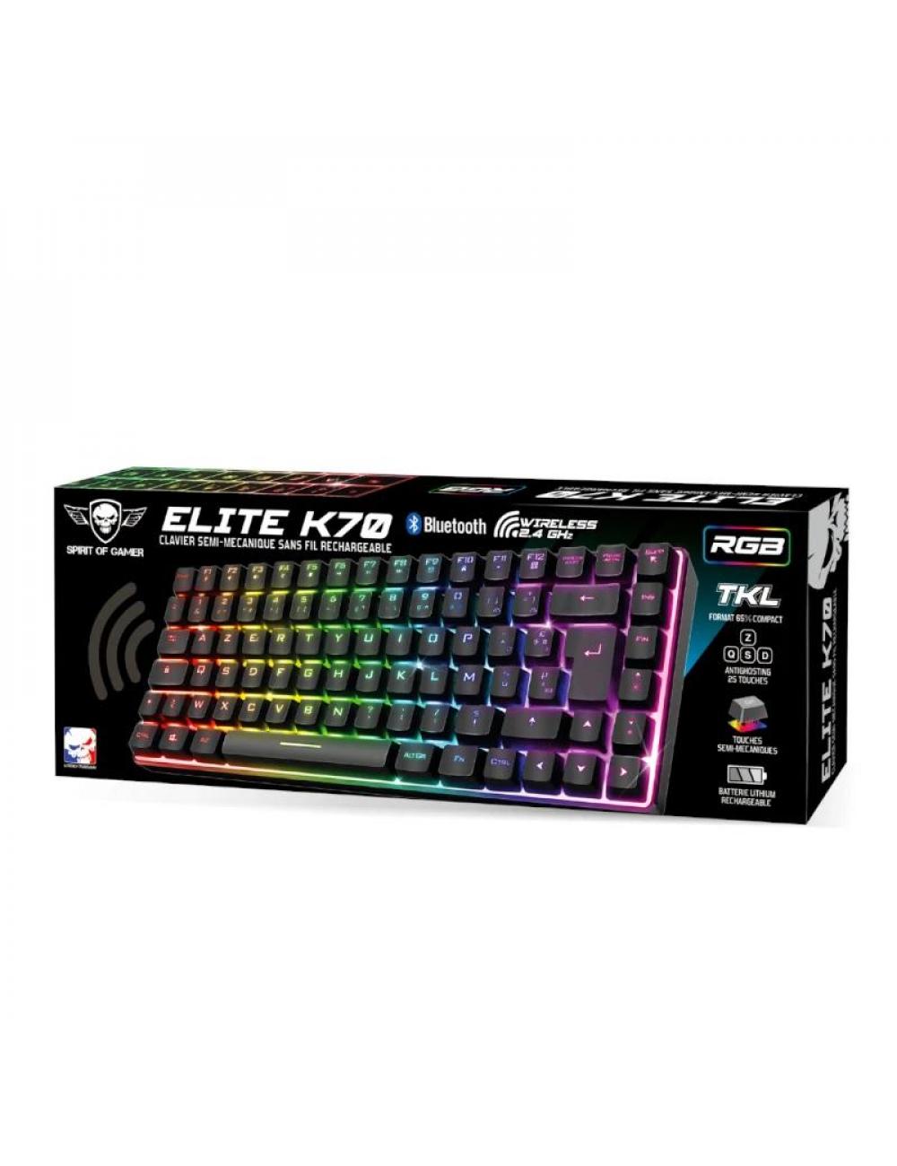 Spirit of gamer teclado elite k70