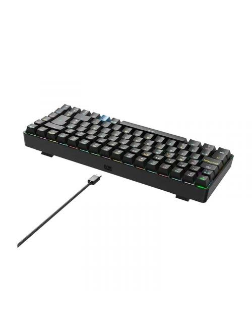 Hiditec teclado gaming gm1k switches red