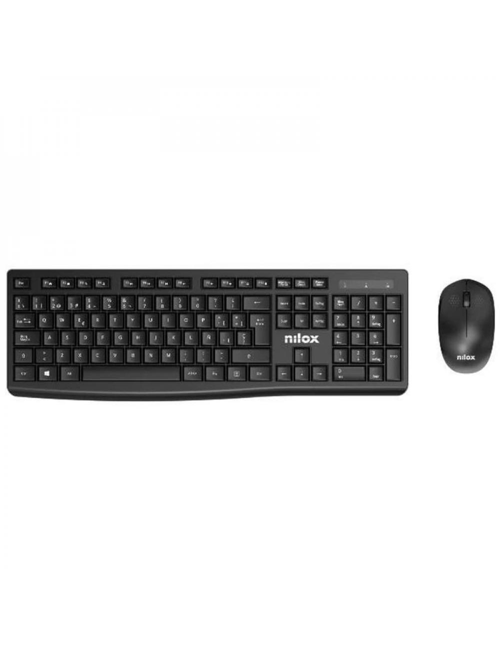 Nilox nxkmwe012 kit teclado + rat wireless