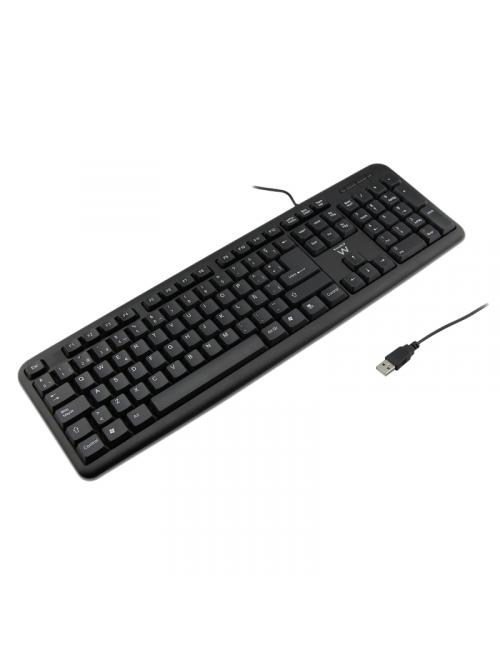Ewent teclado slim ew3109 usb negro
