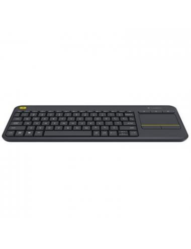 Logitech teclado k400 920-007137 plus touch negro