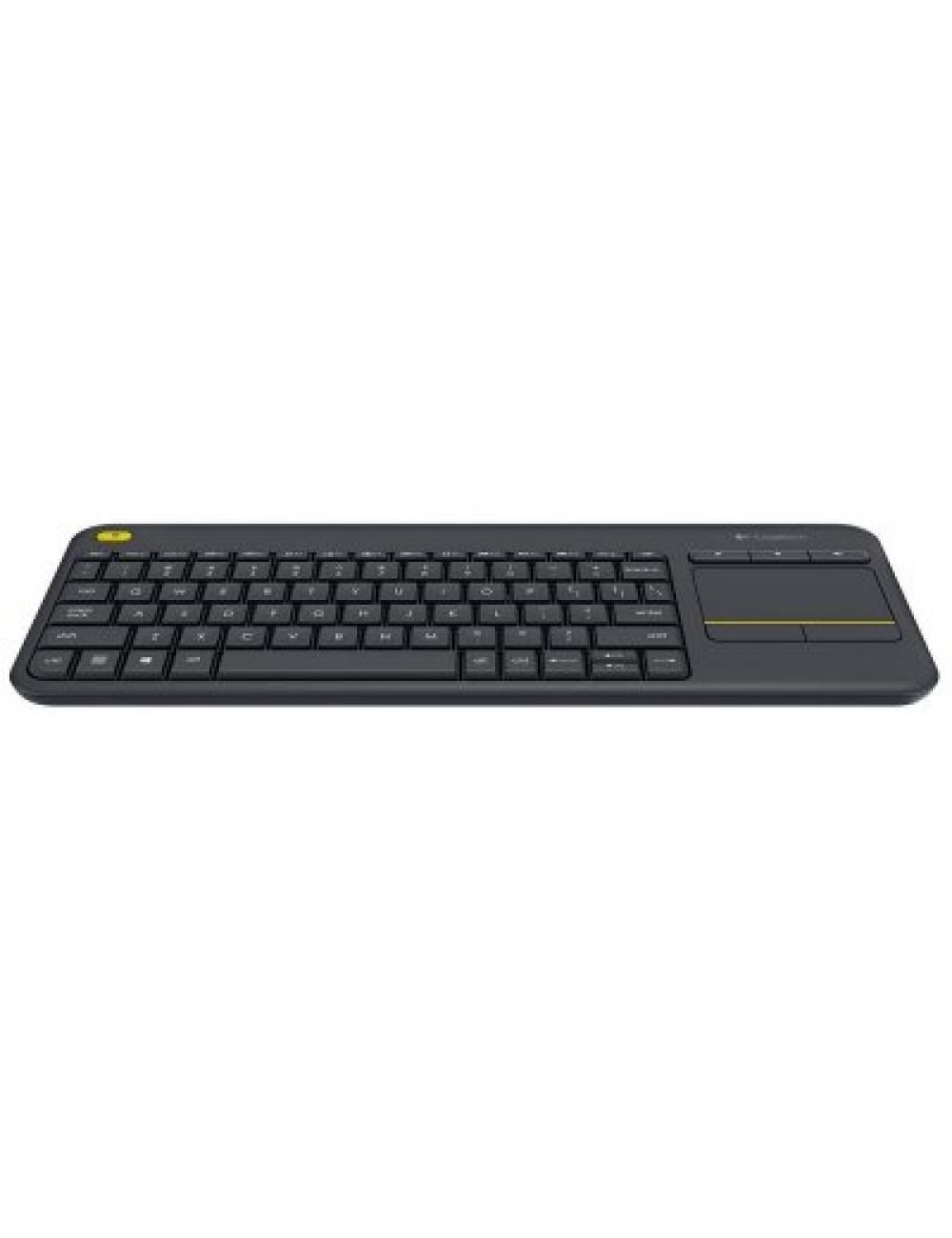 Logitech teclado k400 920-007137 plus touch negro