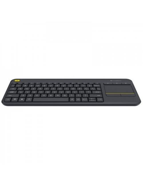 Logitech teclado k400 920-007137 plus touch negro