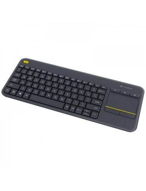 Logitech teclado k400 920-007137 plus touch negro