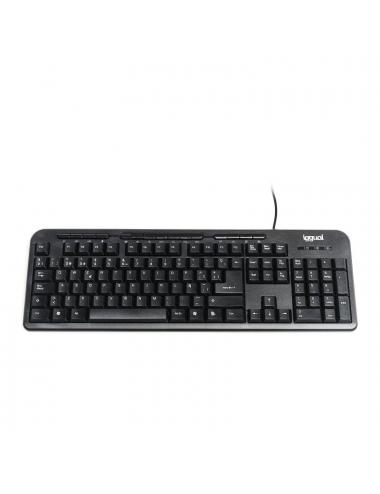 Iggual teclado multimedia ck-basic-120t negro