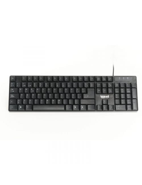 Iggual teclado usb est疣dar ck-frameless-105t
