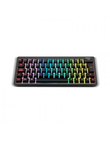 Krom kreator mini teclado mec疣ico rgb