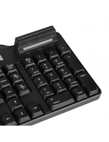 Iggual teclado con lector dni ck-id-dni smartcard