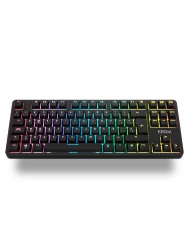Krom mini teclado kernel pro mecanico inalam. rgb