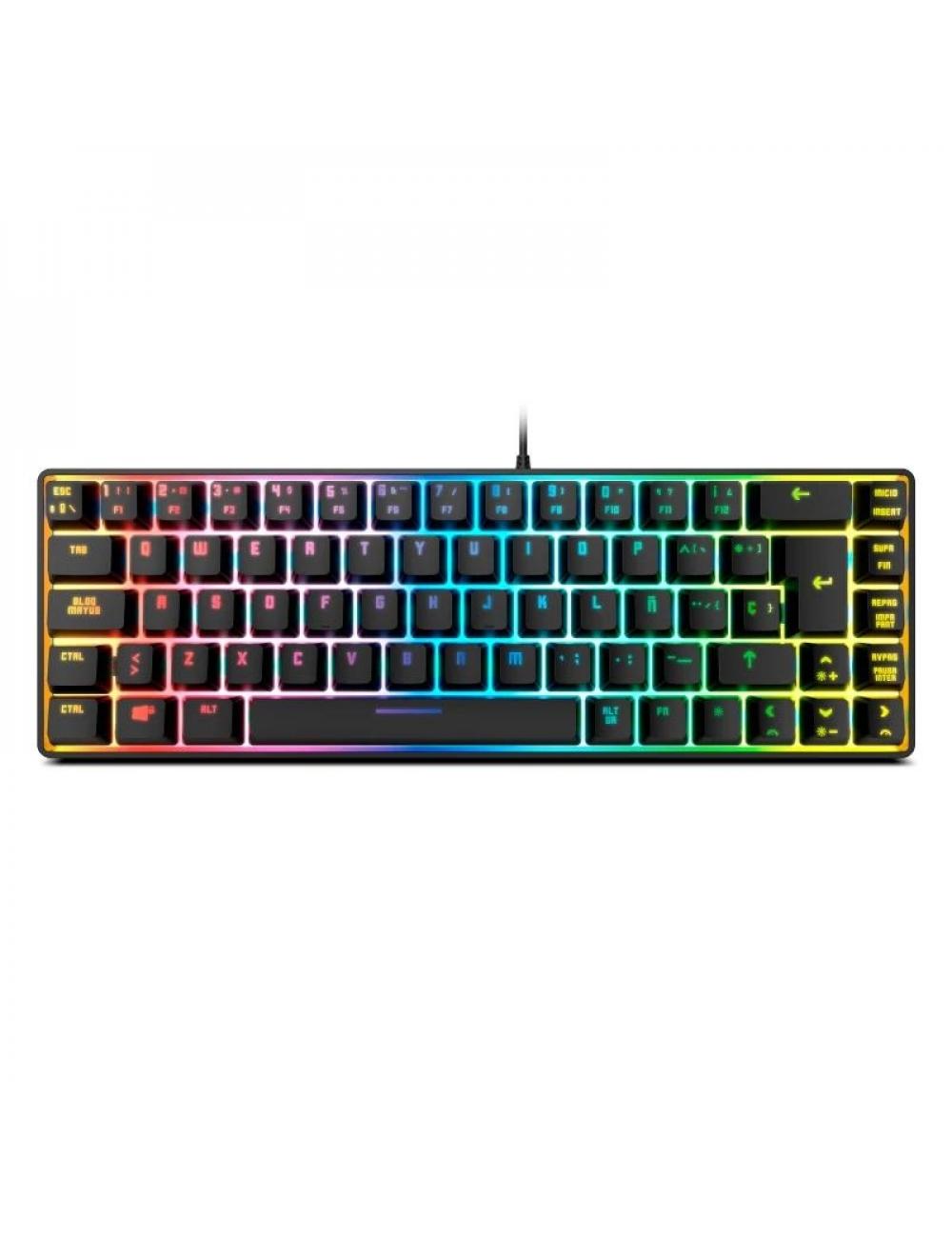 Krom kalista | teclado mini rgb membrana