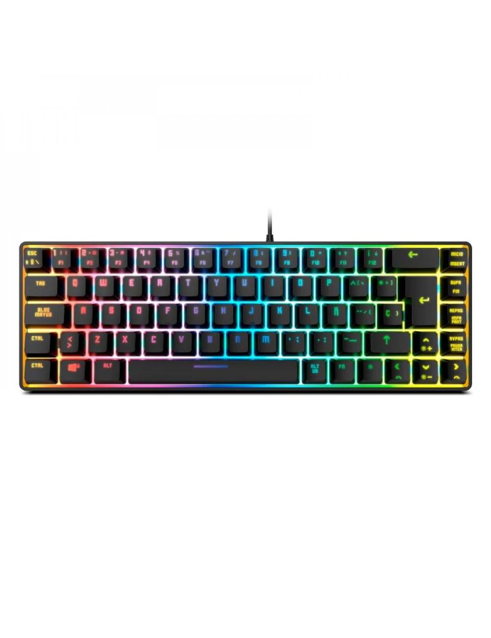 Krom kalista | teclado mini rgb membrana