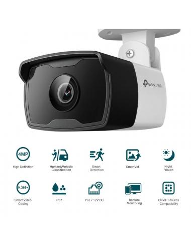 Vigi c疥ara ip bullet c340i 4mp pl疽tico ir 6mm