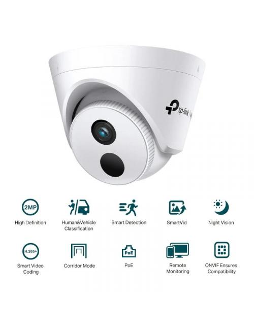 Vigi c疥ara ip turret c420i 2mp pl疽tico ir 4mm