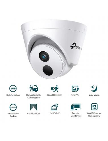 Vigi c疥ara ip turret c430i 3mp pl疽tico ir 4mm