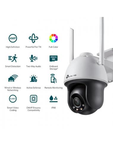 Vigi c疥ara ip pt c540-w 4mp pl疽tico fcolor wi-fi
