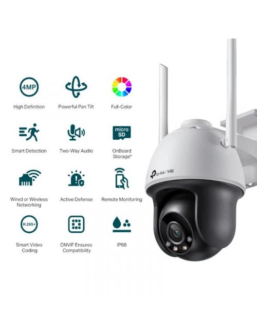 Vigi c疥ara ip pt c540-w 4mp pl疽tico fcolor wi-fi