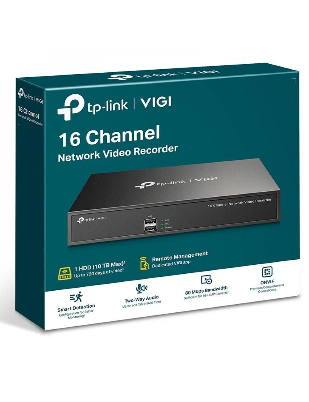 Vigi nvr1016h grabador ip rack 01 hdd 16 canales