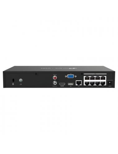 Vigi grabador ip nvr1008h-8mp rack 01 hdd 08 c poe